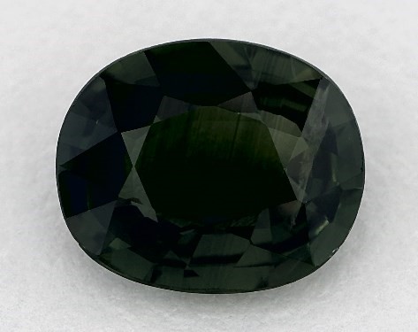 2.11 Carat Oval Natural Green Sapphire