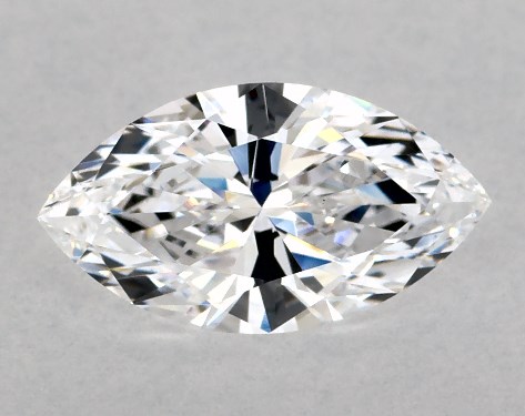 GIA 1.00 Carat D-VS1 Ideal Cut Marquise Diamond