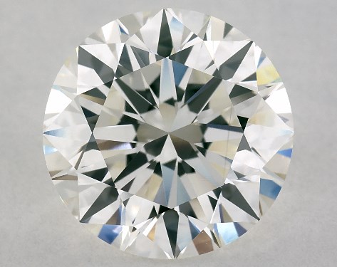GIA 3.00 Carat H-VS1 Excellent Cut Round Diamond