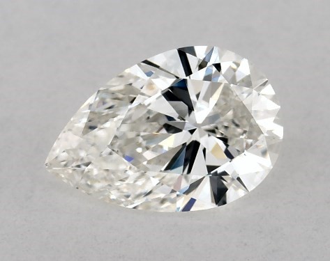 GIA 1.00 Carat H-VVS2 Ideal Cut Pear Diamond