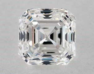 1.00 Carat G-VS2 Asscher Cut Diamond
