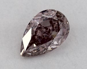 0.31 Carat Fancy Brownish Pink-VS1 Pear Shaped Diamond