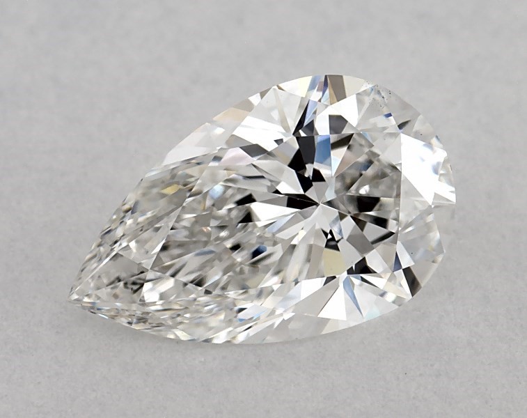 1.36 carat pear diamond, F VS1