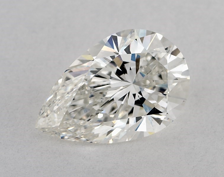 2.3 carat pear diamond, G VS1