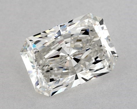 GIA 2.08 Carat G-VS1 Ideal Cut Radiant Lab-Grown Diamond