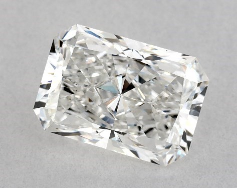 GIA 2.08 Carat F-VS1 Ideal Cut Radiant Lab-Grown Diamond