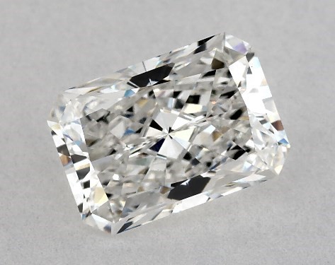 GIA 2.08 Carat F-VS1 Ideal Cut Radiant Lab-Grown Diamond