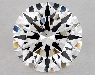 Lab-Created 2.09 Carat G-SI1 Excellent Cut Round Diamond