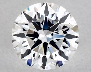Lab-Created 1.24 Carat D-VS2 Excellent Cut Round Diamond
