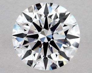Lab-Created 1.23 Carat D-VS2 Excellent Cut Round Diamond