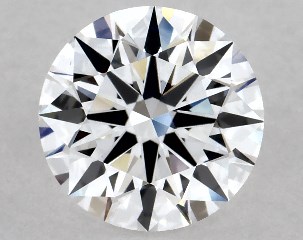 Lab-Created 1.23 Carat D-VS2 Excellent Cut Round Diamond