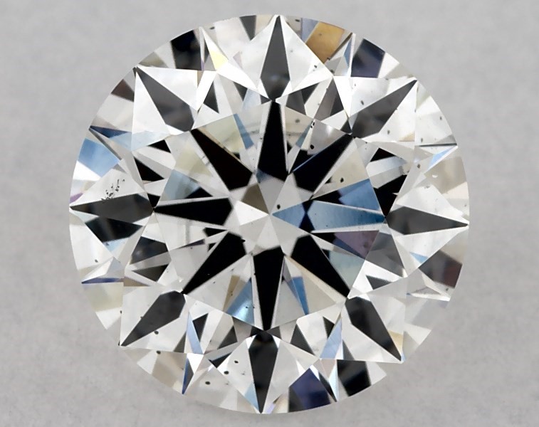 1.39 carat round diamond, F SI1