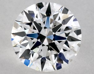 Lab-Created 1.10 Carat D-VS2 Excellent Cut Round Diamond