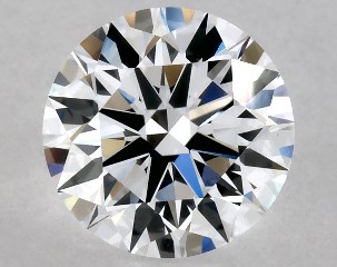 Lab-Created 1.09 Carat D-VS2 Excellent Cut Round Diamond