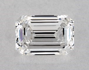 Lab-Created 1.02 Carat E-VS1 Emerald Cut Diamond