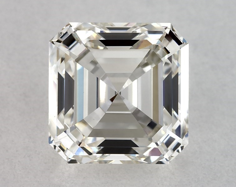 1.52 carat asscher diamond, I VS1