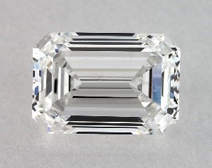 Lab-Created 1.56 Carat E-VS2 Emerald Cut Diamond