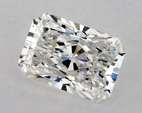 GIA 2.06 Carat G-VS1 Ideal Cut Radiant Lab-Grown Diamond