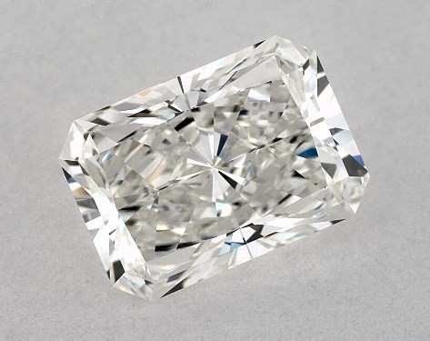 GIA 2.08 Carat G-VS1 Ideal Cut Radiant Lab-Grown Diamond