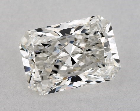 GIA 2.09 Carat G-VS1 Ideal Cut Radiant Lab-Grown Diamond