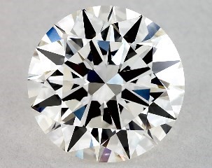 Lab-Created 2.13 Carat H-VVS2 Excellent Cut Round Diamond