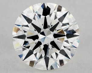 Lab-Created 2.28 Carat H-VS2 Excellent Cut Round Diamond