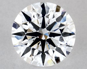Lab-Created 1.09 Carat D-VS1 Excellent Cut Round Diamond