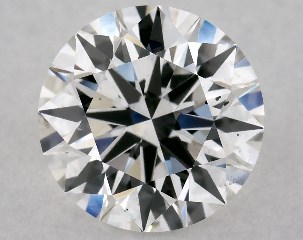 Lab-Created 2.06 Carat F-SI1 Excellent Cut Round Diamond