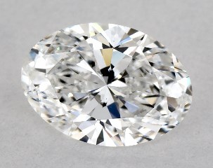 Lab-Created 1.04 Carat E-VS2 Oval Cut Diamond