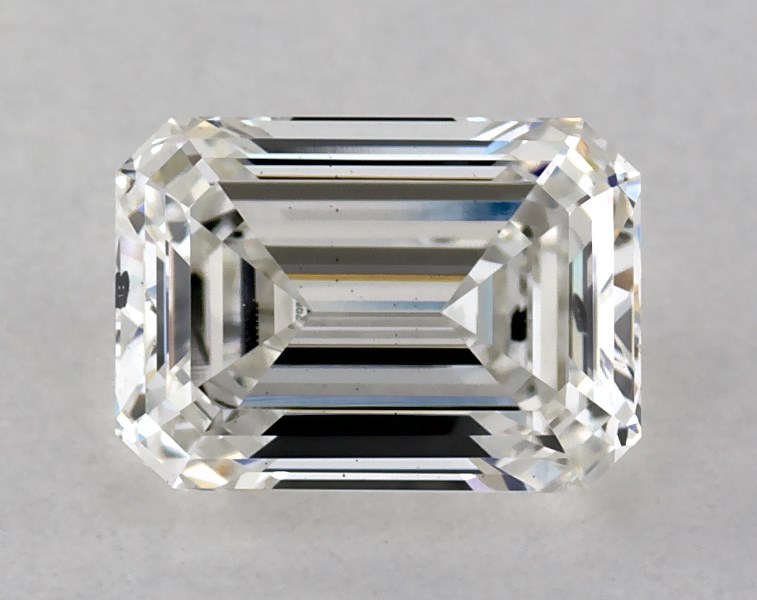 0.71 carat emerald diamond, G VS2