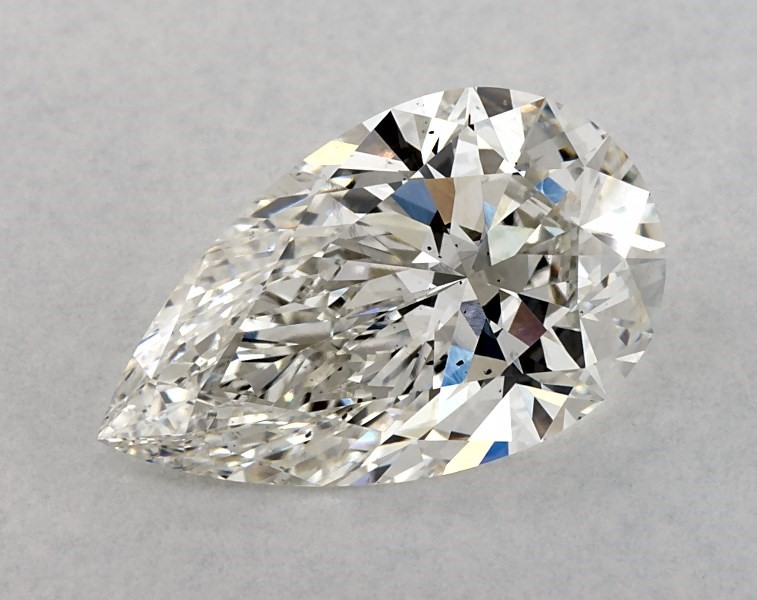2.34 carat pear diamond, G VS2