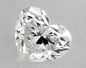 1.01 Carat E-SI1 Heart Shaped Diamond