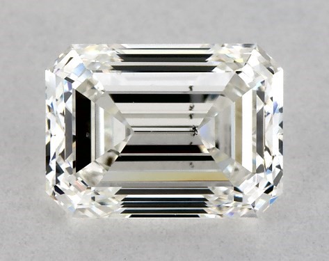 GIA 1.06 Carat H-VS2 Emerald Cut Diamond