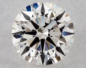 0.76 Carat H-VS2 Excellent Cut Round Diamond