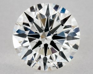 0.77 Carat I-SI1 Excellent Cut Round Diamond