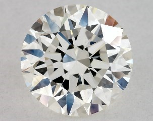 0.50 Carat J-VVS2 Excellent Cut Round Diamond