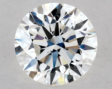 GIA 1.00 Carat H-VS2 Excellent Cut Round Diamond