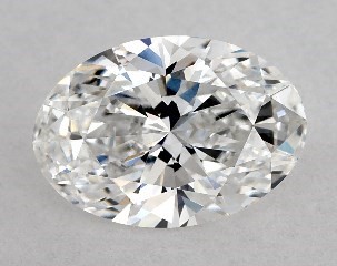 Lab-Created 1.52 Carat E-VS1 Oval Cut Diamond