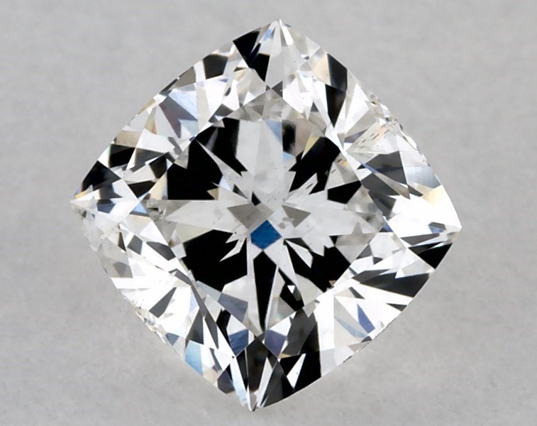0.81 carat cushion diamond, F SI1