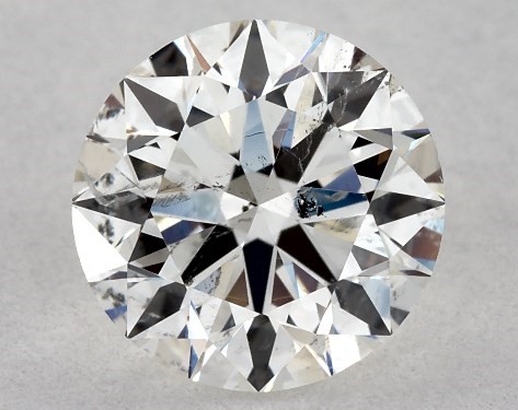 GIA 1.01 Carat H-SI2 Excellent Cut Round Diamond
