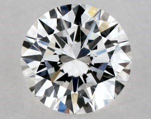 0.42 Carat E-VVS1 Excellent Cut Round Diamond