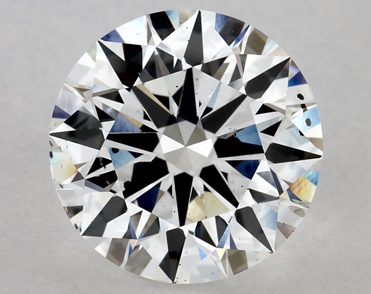 3.51 carat round diamond, F SI1