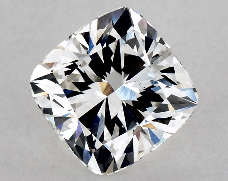 1.71 carat cushion diamond, G VS2