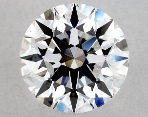 Lab-Created 1.10 Carat D-VS2 Excellent Cut Round Diamond