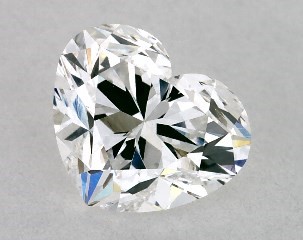 1.03 Carat D-SI1 Heart Shaped Diamond