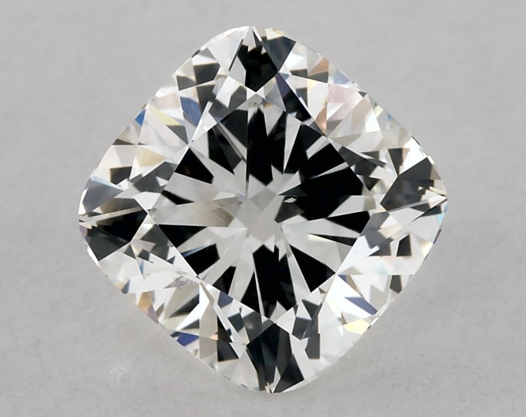 1.38 carat cushion diamond, G VS2