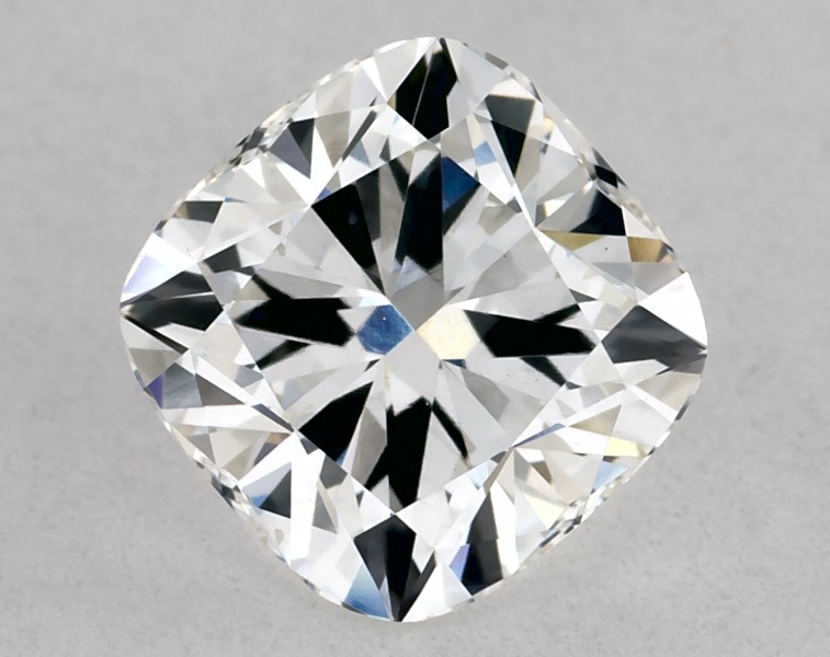 1.32 carat cushion diamond, F VS1