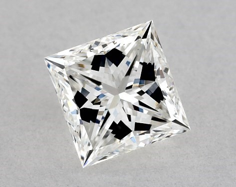 GIA 1.00 Carat G-VVS2 Very Good Cut Princess Diamond