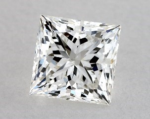 1.02 Carat H-SI1 Princess Cut Diamond