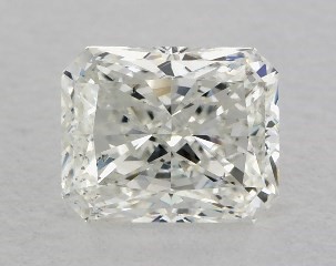 1.01 Carat H-SI1 Radiant Cut Diamond